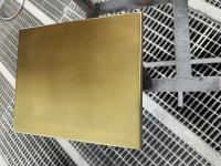 Brass Pseudo Smooth Brown Florentine