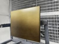 Brass Pseudo Smooth Black Florentine 